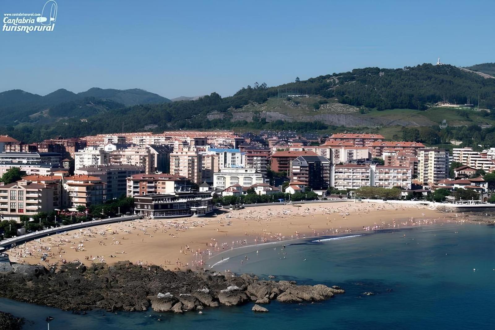 Paraiso Soleado: Piso Con Terraza, Piscina Y Garaje A 5 Min De Playa Castro Urdiales Exterior foto